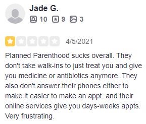 Planned Parenthood Concord California Patient Reviews