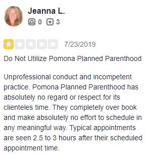 Planned Parenthood Pomona California