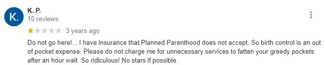 Planned Parenthood Marietta Georgia Patient Reviews