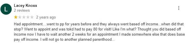Planned Parenthood New Orleans Louisiana Google Reviews