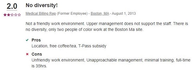 Planned Parenthood Boston Massachusetts Employee Reviews