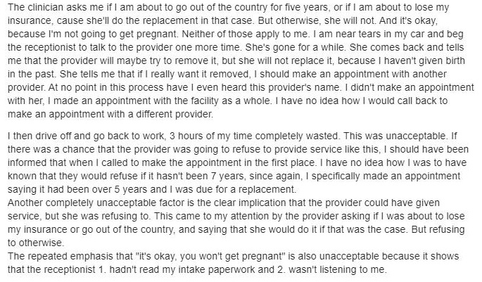  Planned Parenthood Gaithersburg Maryland Patient Reviews