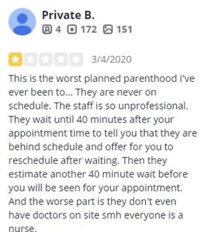  Planned Parenthood Towson Maryland Patient Reviews