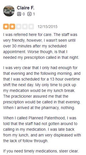 Planned Parenthood Portland Maine Yelp Reviews