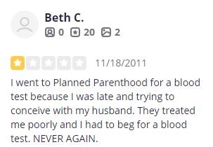 Planned Parenthood Exeter New Hampshire Patient Reviews