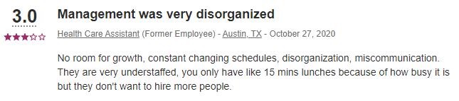 Planned Parenthood Austin Texas Employee Reviews