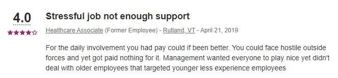 Planned Parenthood Rutland Vermont Employee Reviews