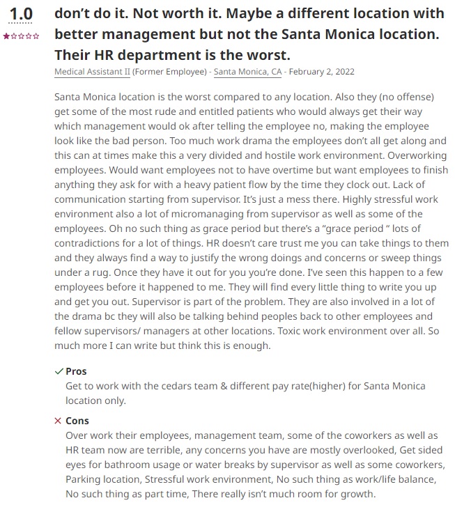 Planned Parenthood Santa Monica California Indeed Review